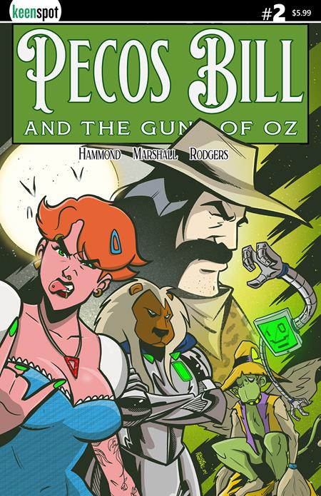 *Pre-Order* PECOS BILL & THE GUNS OF OZ #2 CVR A ERICK MARSHALL J HAMMOND