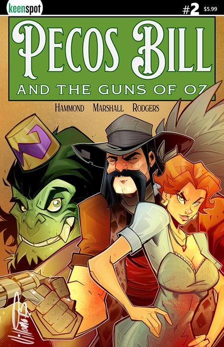 *Pre-Order* PECOS BILL & THE GUNS OF OZ #2 CVR B VILLANO VAR