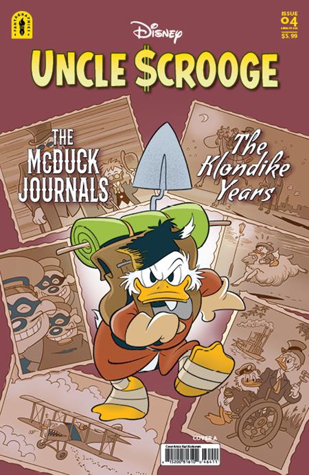 *Pre-Order* UNCLE SCROOGE LEGACY #464 THE MCDUCK JOURNALS THE KLONDIKE YEARS CVR A KARI KORHONEN