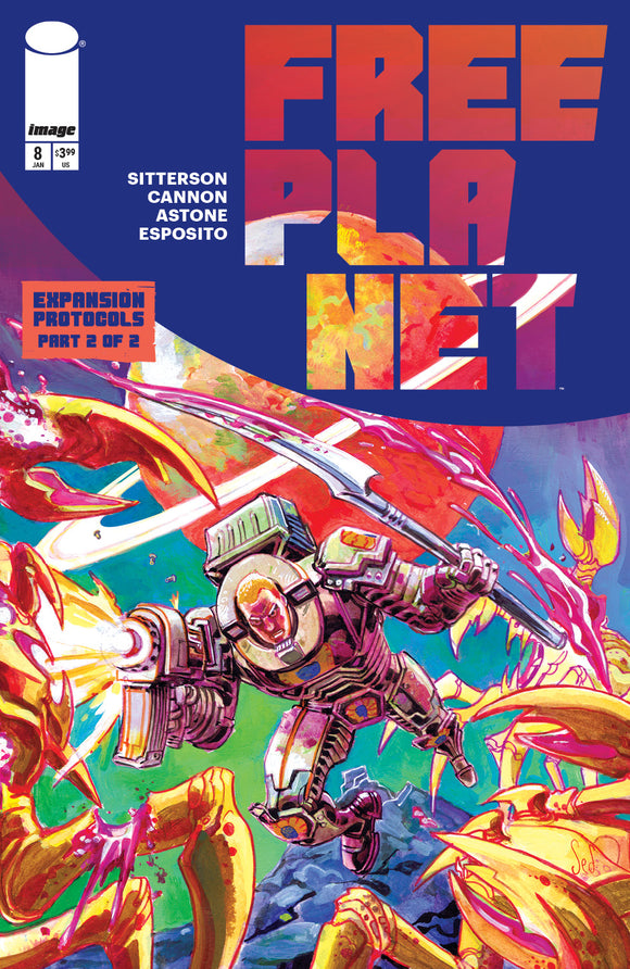 *Pre-Order* FREE PLANET #8 CVR A JED DOUGHERTY
