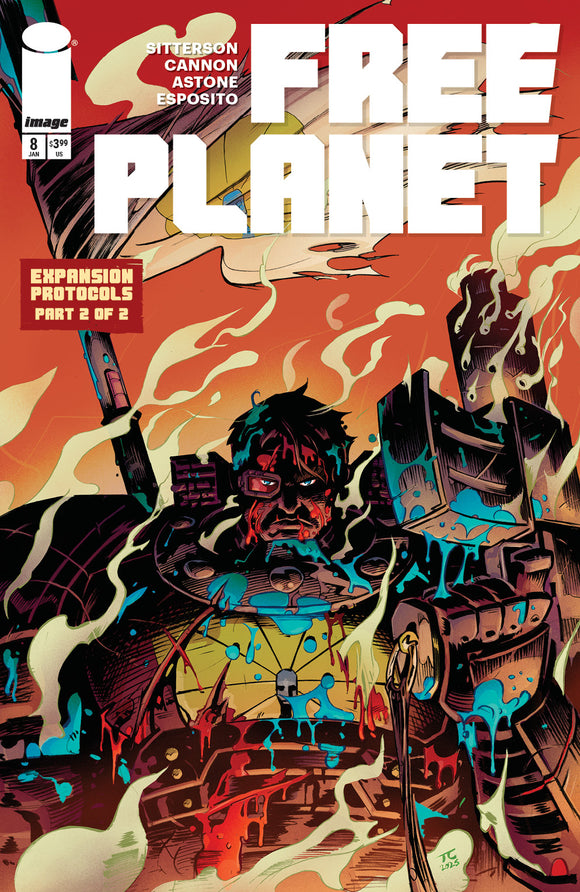 *Pre-Order* FREE PLANET #8 CVR B TYRELL CANNON VAR