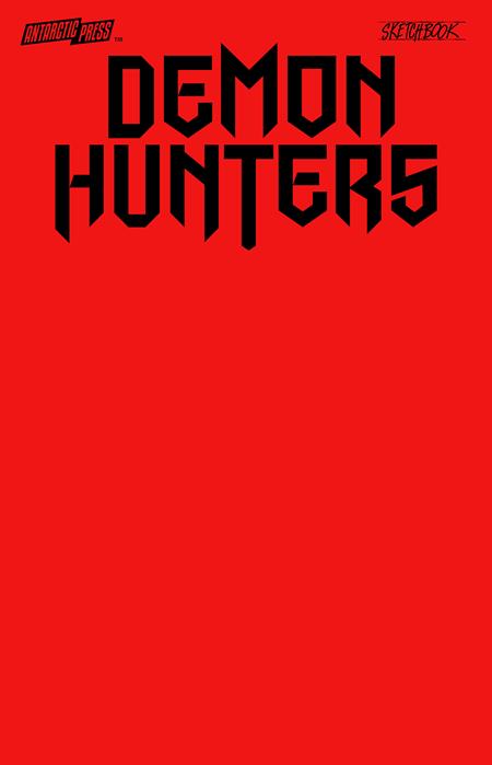 *Pre-Order* DEMON HUNTER SKETCHBOOK (ONE SHOT) BLOODLINE RED