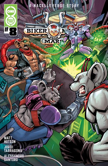 *Pre-Order* BIKER MICE FROM MARS (2025) #8 CVR A EDU SOUZA