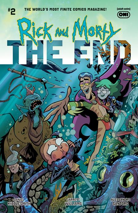 *Pre-Order* RICK AND MORTY THE END #2 (OF 6) CVR B TROY LITTLE VAR