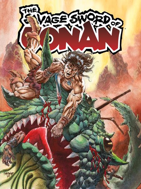 *Pre-Order* SAVAGE SWORD OF CONAN #12 CVR B GEOF ISHERWOOD VAR
