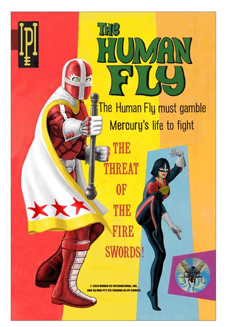 *Pre-Order* HUMAN FLY #3 (OF 4) CVR A JAN SCHERPENHUIZEN GOLD KEY 1960s GREEN HORNET HOMAGE