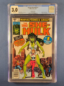 Savage She-Hulk  # 1  CGC 3.0