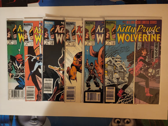 Kitty Pryde and Wolverine  # 1-6  Complete Set  Canadian