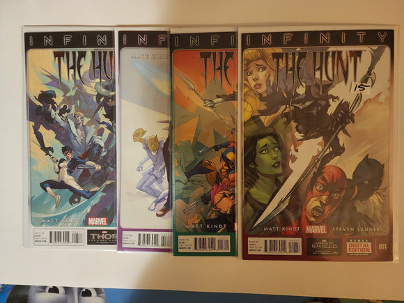 Infinity: The Hunt  # 1-4  Complete Set