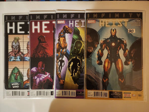 Infinity: Heist  # 1-4  Complete Set