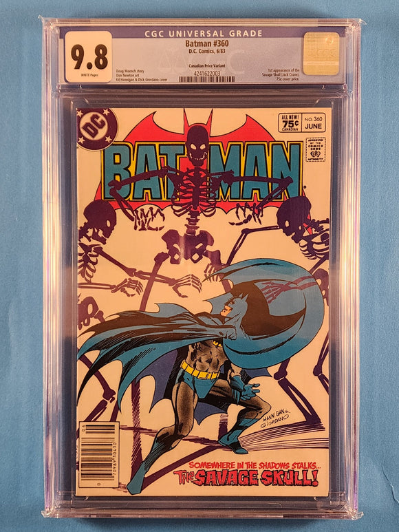 Batman Vol. 1  # 360  Canadian  CGC 9.8