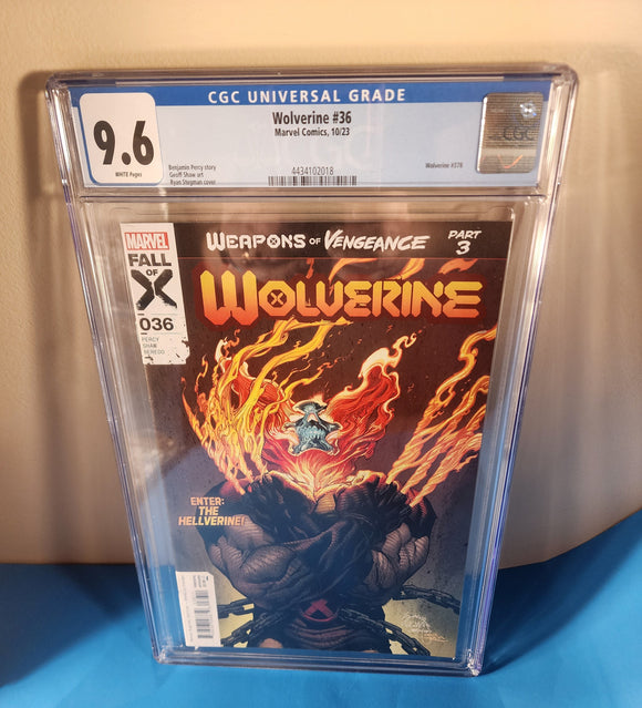 Wolverine Vol. 7  # 36  CGC 9.6