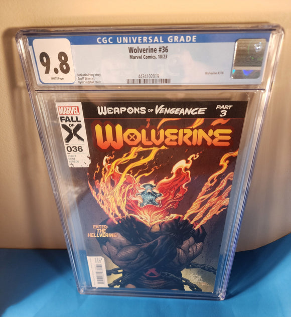Wolverine Vol. 7  # 36  CGC 9.8