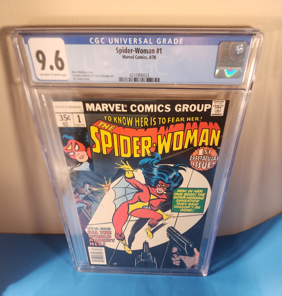 Spider-Woman Vol. 1  # 1  CGC 9.6