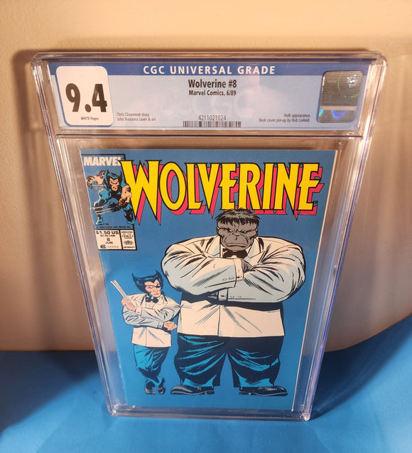 Wolverine Vol. 2  # 8  CGC 9.4