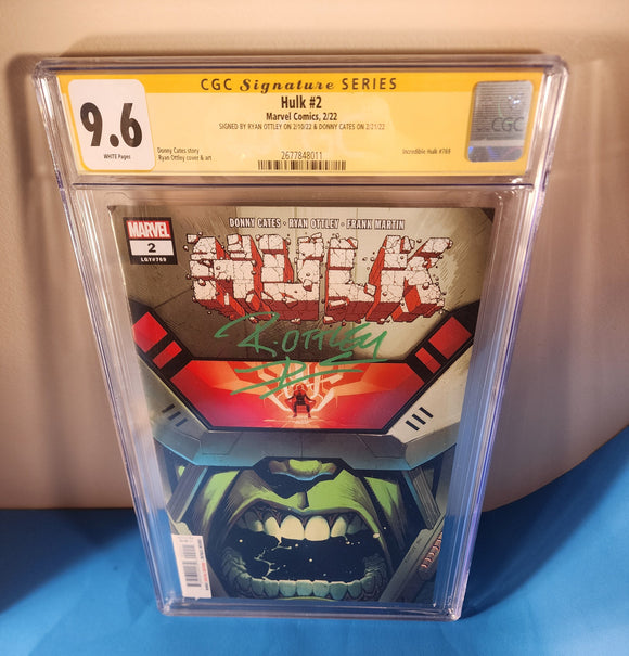 Hulk Vol. 6  # 2  Signature Series CGC 9.6