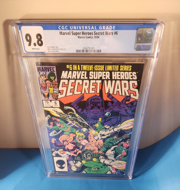 Marvel Super Heroes: Secret Wars  # 6  CGC 9.8