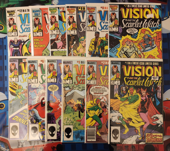 Vision and the Scarlet Witch Vol. 2  # 1-12  Complete Set