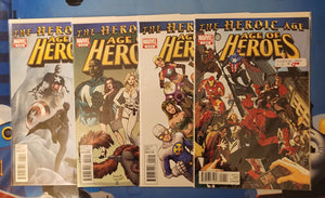 Age of Heroes  # 1-4  Complete Set