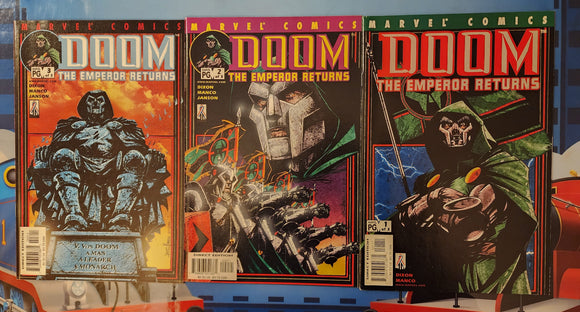 Doom: The Emperor Returns  # 1-3  Complete Set