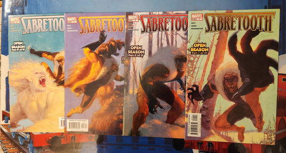 Sabretooth Vol. 2  # 1-4  Complete Set