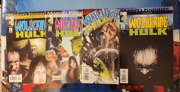 Wolverine / Hulk  # 1-4  Complete Set