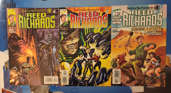 Reed Richards  # 1-3  Complete Set