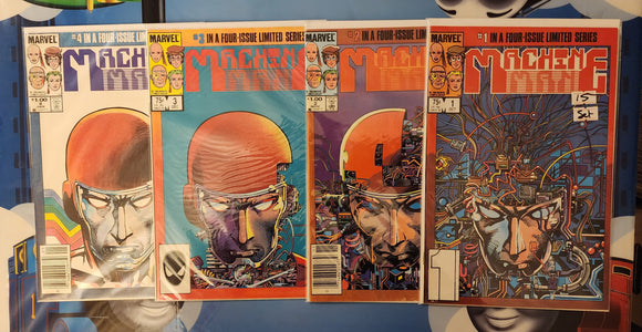 Machine Man Vol. 2  Complete Set  # 1-4