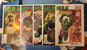 Hulk Smash Avengers  Complete Set  # 1-5