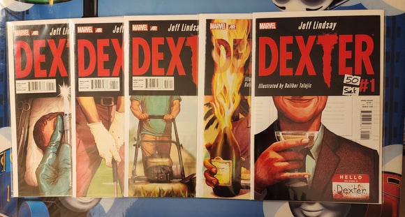 Dexter  # 1-5  Complete Set