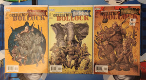 Adventures in the Rifle Brigade: Operation Bollock  # 1-3  Complete Set