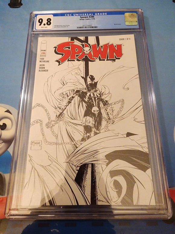 Spawn  # 286  CGC 9.8