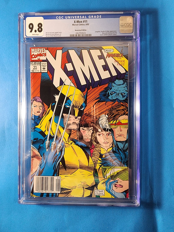 X-Men Vol. 2  # 11  Newsstand  CGC 9.8