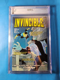 Invincible  # 1  1st Print   CGC 9.4