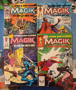 Magik Vol. 1  # 1-4  Complete Set