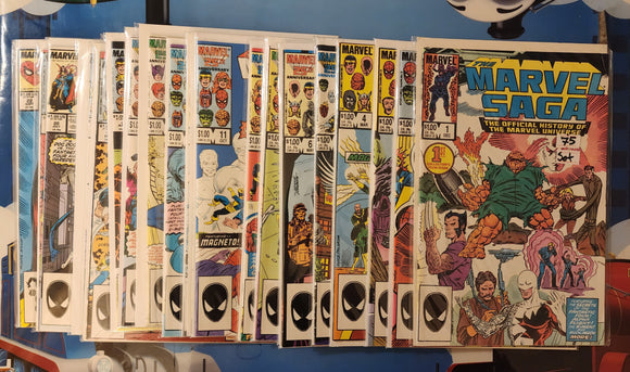 Marvel Saga  # 1-25  Complete Set