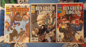 Ben Grimm and Logan  # 1-3  Complete Set