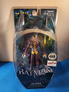 DC Direct  Batman: Arkham City  7 Inch  Series The Joker Sickened Variant  NYCC Exclusive