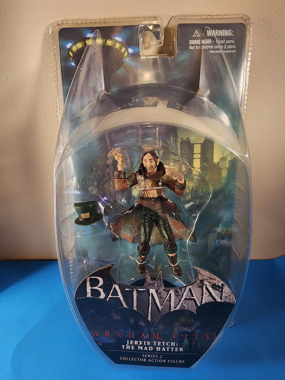 DC Direct  Batman: Arkham City  7 Inch  Series 2  Jervis Tetch - The Mad Hatter