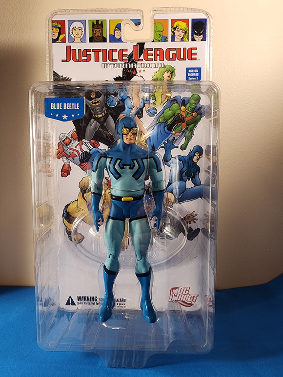 DC Direct  Justice League International  Series 2  Blue Beetle