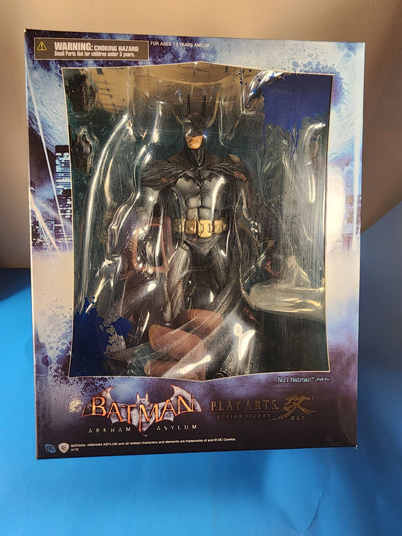 Play Arts Kai - Batman Arkham Asylum  #1  Batman  Action Figure