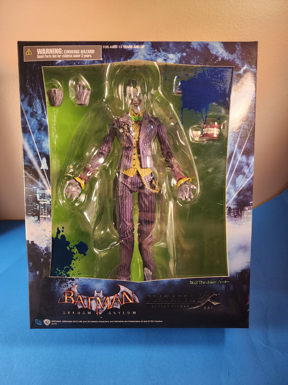 Play Arts Kai Joker Arkham Asylum Batman Arkham City Play Arts Kai