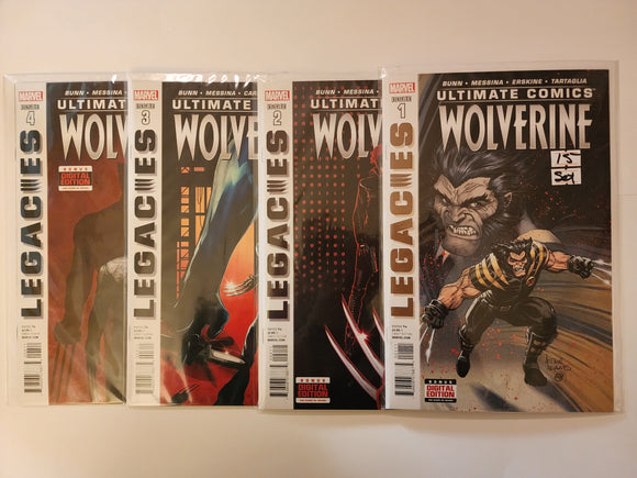 Ultimate Comics Wolverine  # 1-4  Complete Set