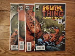 Hulk & Thing: Hard Knocks  # 1-4  Complete Set