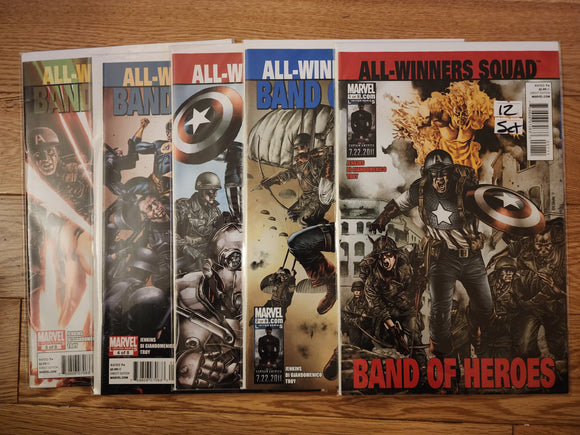 All-Winners Squad: Band of Heroes  # 1-5  Complete Set