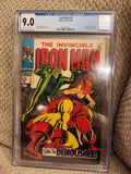 Iron Man Vol. 1  # 2  CGC 9.0