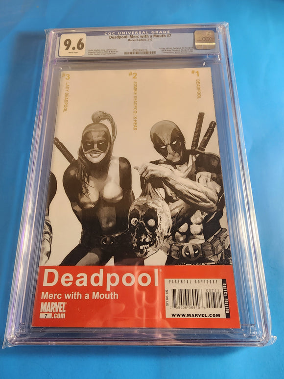 Deadpool: Merc with a Mouth  # 7  CGC 9.6