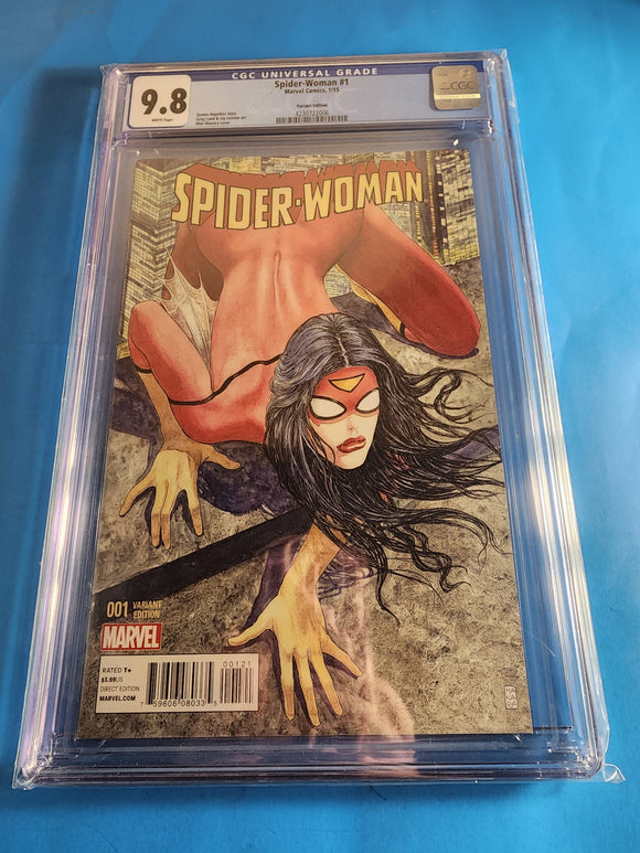 Spider-Woman Vol. 5  # 1  Manara Incentive Variant  CGC 9.8  HTF!