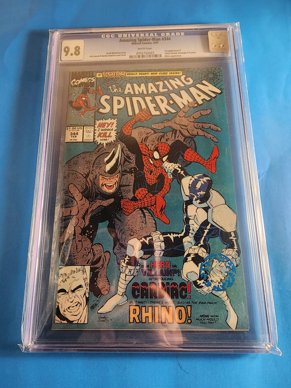 Amazing Spider-Man Vol. 1  # 344  CGC 9.8