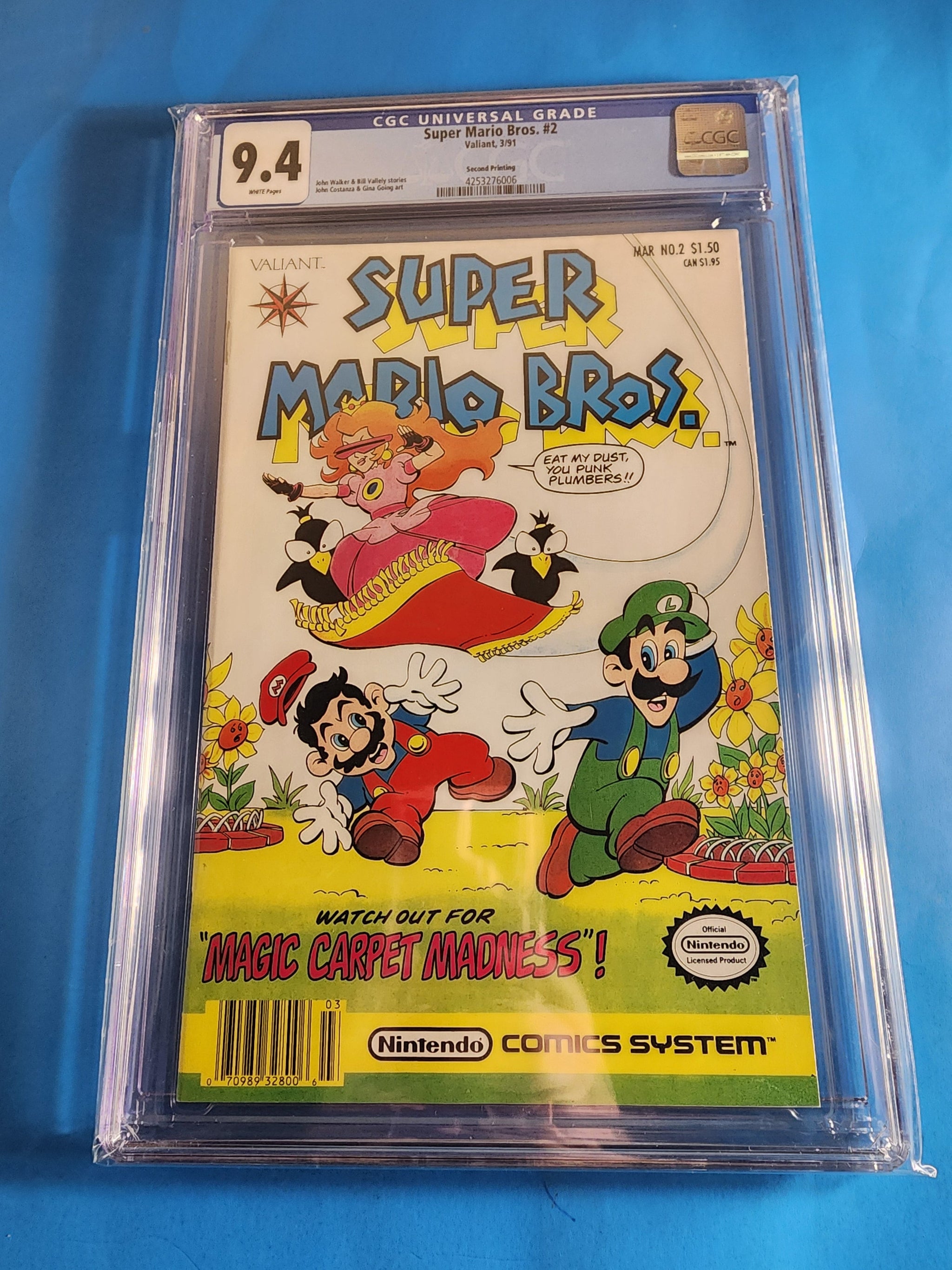 Super Mario Bros. Vol. 2 # 2 CGC 9.4 – Cosmic Comics Canada